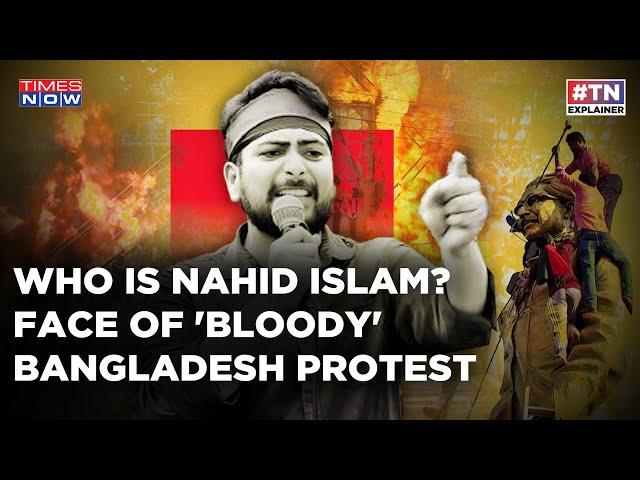 Bangladesh: How Nahid Islam, 26-Year-Old Student Dethroned Hasina, Became Face Of Bloodiest Protests