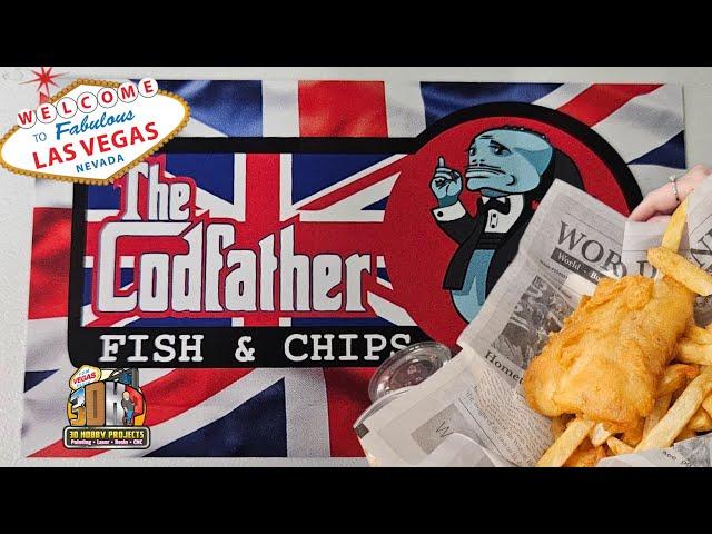 CODFATHER Fish & Chips | Las Vegas | Henderson | Amazing Food #3dhp