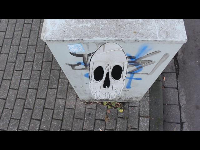 ANAMORPHIC SKULL || Stencil