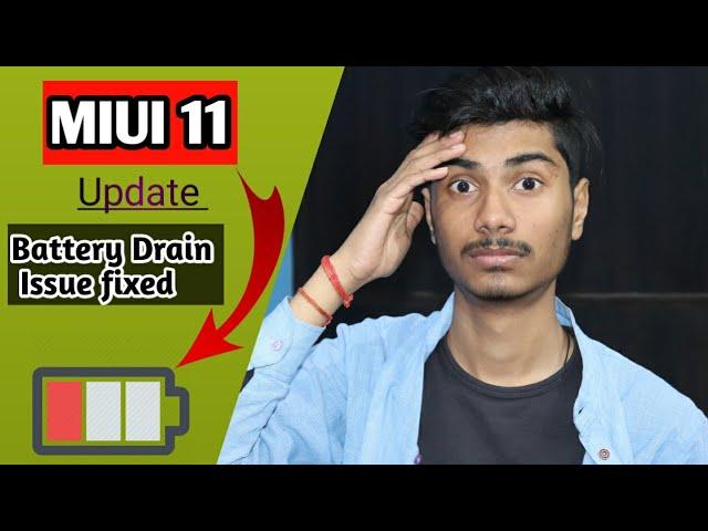 MIUI 11 Battery Draining Problem New Secret Solution 2020 | How to fix MIUI 11 Battery Drain Problem