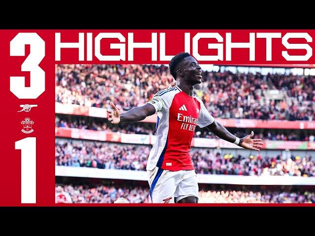 WHAT A COMEBACK!  | HIGHLIGHTS | Arsenal vs Southampton (3-1) | Havertz, Martinelli & Saka | PL