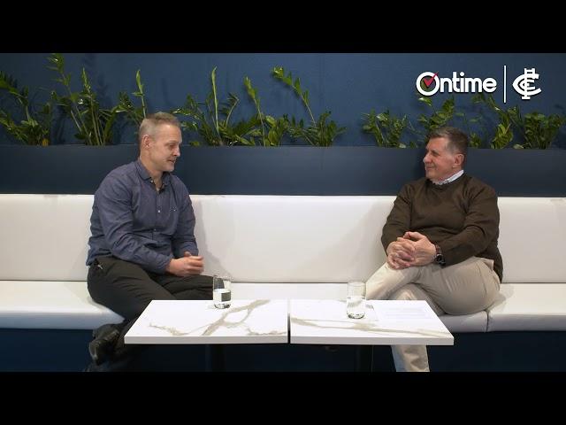 Ontime In Conversation With... Brad Lloyd, General Manager of Football, Carlton Football Club