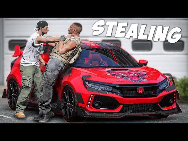 Stealing Demon Honda Civic from Mafia sa GTA 5