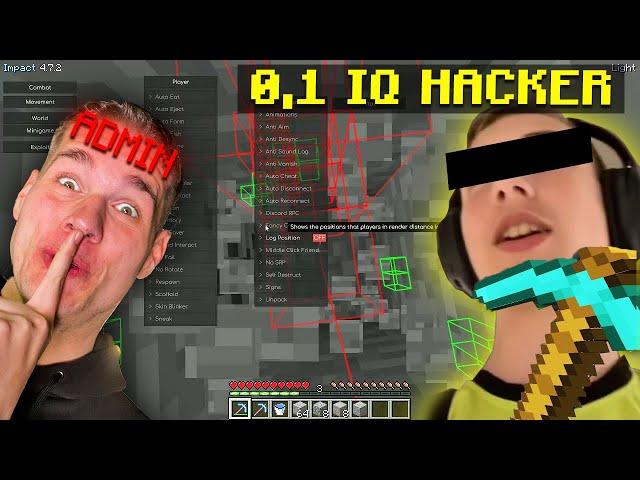 dummer HACKER leakt sich durch eigenes YOUTUBE Video selbst (0,1 IQ)