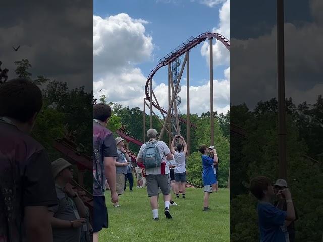 Diamondback At kings island #kingsisland #thecoasterrides #crazycoasters #ride