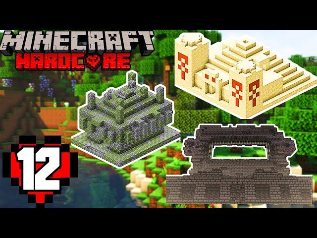 Exploring All Structures in Minecraft - Minecraft 1.19 Hardcore Longplay: Episode 12