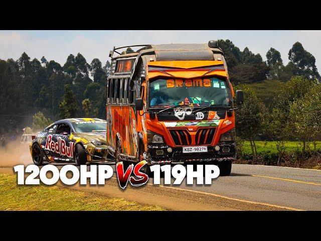 Ahmad Daham epic drifting chase in Nairobi 