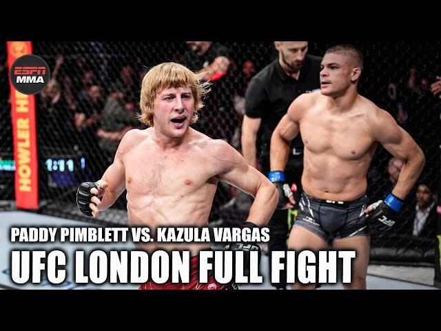 Paddy PImblett vs. Kazula Vargas FULL FIGHT [UFC London – Mar. 19, 2022] | ESPN MMA