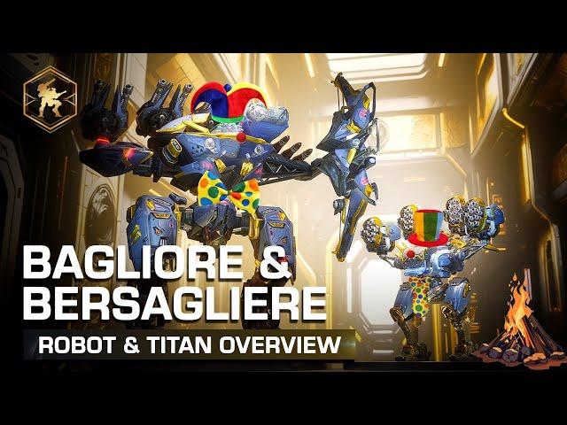 War Robots - Bagliore & Bersagliere Robot Overview but 10x Better [Parody]