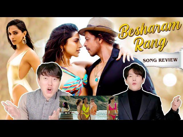 Koreans are Shocked by Seeing SRK and Deepika Together..! | Besharam Rang Song