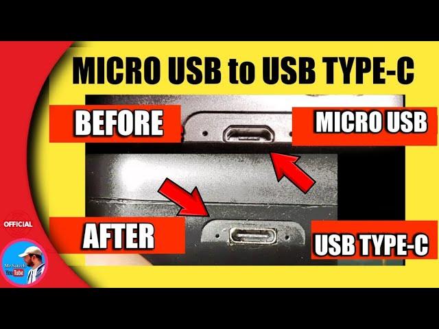 I converted MICRO USB to USB TYPE-C (Is it good ?)