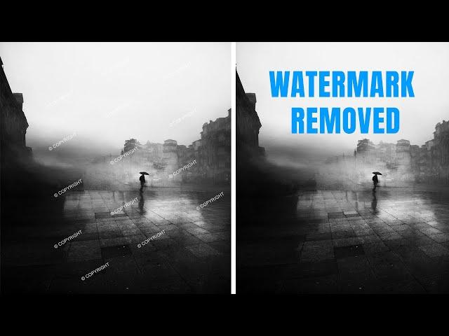 I Tried Removing Watermarks From Photos Using Photoshop