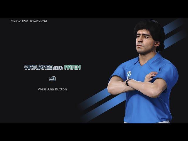 PES 2021 VIRTUARED PATCH V9 AIO SEASON 2025 FULL INSTALLATION