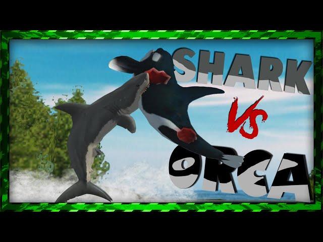 GIANT SHARK VS ORCA | Jaws Unleashed is One of the best PS2 games.️