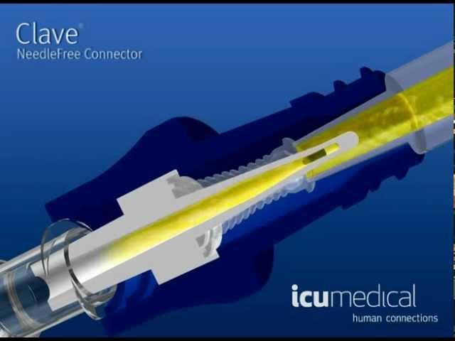 Clave Internal Fluid Path (small clip showing fluid path)