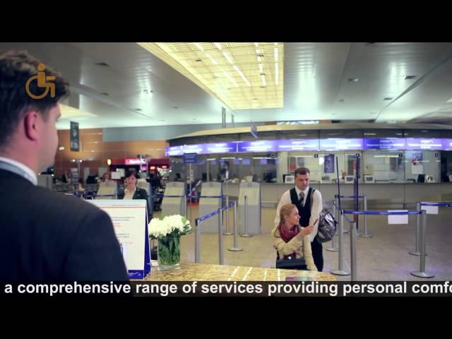 Sheremetyevo International Airport provides innovative services for passengers with reduced mobility