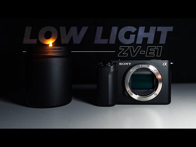 Sony ZV-E1 LOW LIGHT: The ULTIMATE Guide