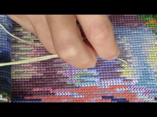 The Ambilight Frame 2 Week 11 #crosstitch