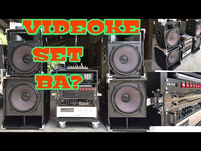 (KARAOKE) VIDEOKE SET ASSEMBLY  PANG MALAKASANG KARAOKE SET. JH 157/ SAKURA 757 / KEVLER GX7000 /