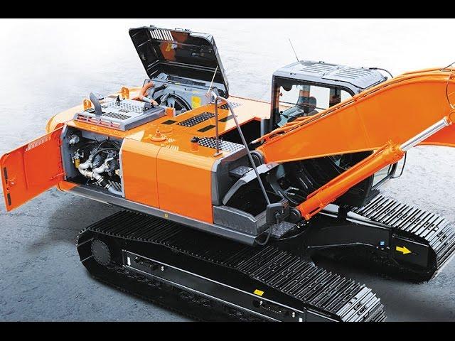 Серия Zaxis 5G Hitachi - Легкое обслуживание