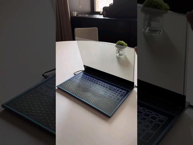 transparent display laptop @seriets  #ai #shorts #technology #new #smartphone