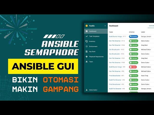 Ansible Semaphore - Bikin Proses Automation Jadi Lebih Mudah ‼️