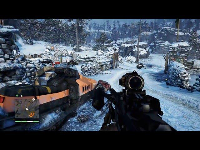 Far Cry 4: Долина Йети как взять пулемет Циркулярная пила самое мощное оружие