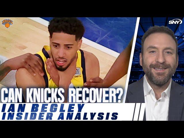 Ian Begley assesses the Knicks vibe after their late collapse in Game 1 vs Indiana |  SportsNite