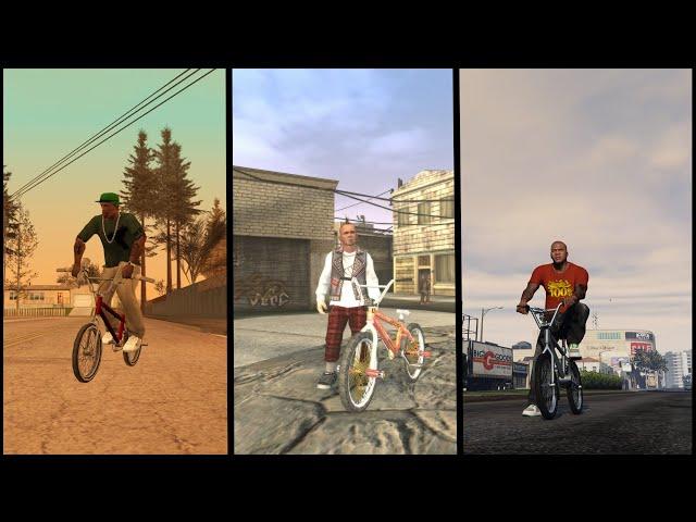 ЭВОЛЮЦИЯ ВЕЛОСИПЕДОВ В СЕРИИ GTA И ИГРАХ ROCKSTAR