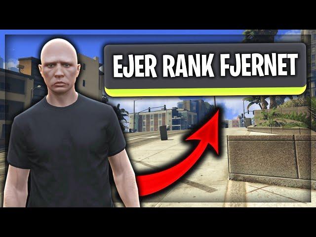 BLIVER FYRET SOM EJER! - DANSK GTA 5 RP FIVEM