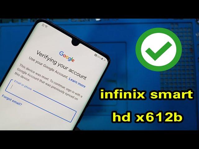 infinix smart hd x612b frp bypass google account lock