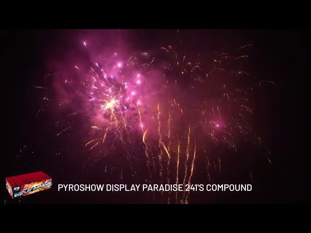 5125 Pyroshow Display Paradise 241's - Rubro Vuurwerk - (OFFICIAL VIDEO)