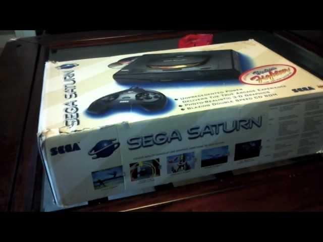 Sega Saturn Unboxing