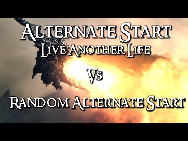 Skyrim Mod Comparison - Alternate Start: Live Another Life Vs. Random Alternate Start