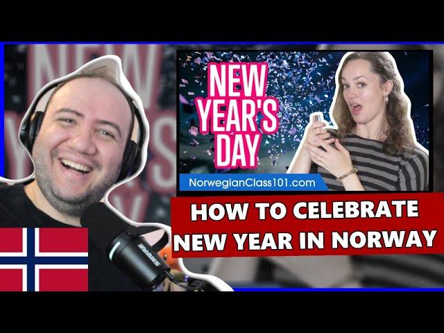 How to Celebrate New Year in Norway (I Tried Learning Norwegian)  Nordic REACTION