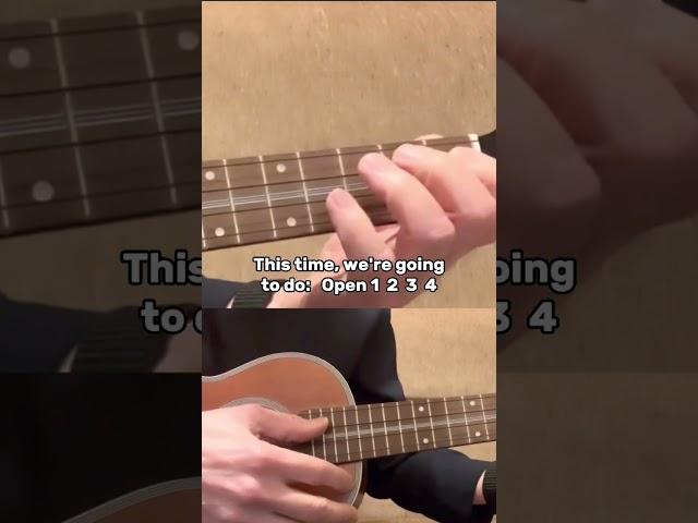 How To Play Ukulele: Finger Exercise 2