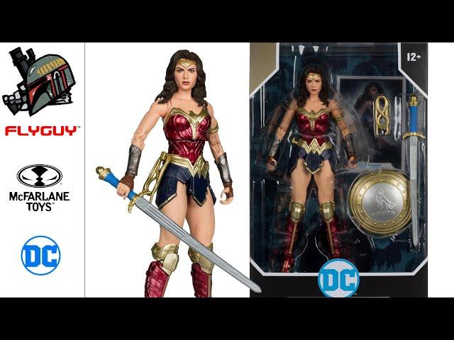 McFarlane Toys DC Multiverse Wonder Woman (Batman V Superman) Action Figure Review FLYGUYtoys