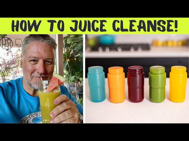 HOW TO DO A PROPER JUICE FAST: JOE CROSS & GILLIAN BERRY