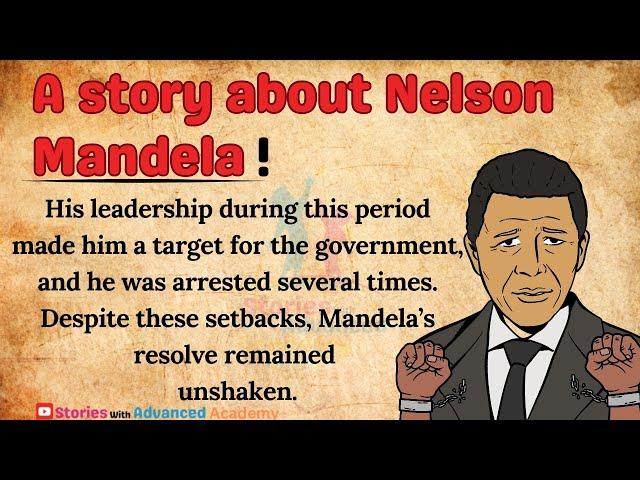 Nelson Mandela History in English | Learn through story | Graded reading