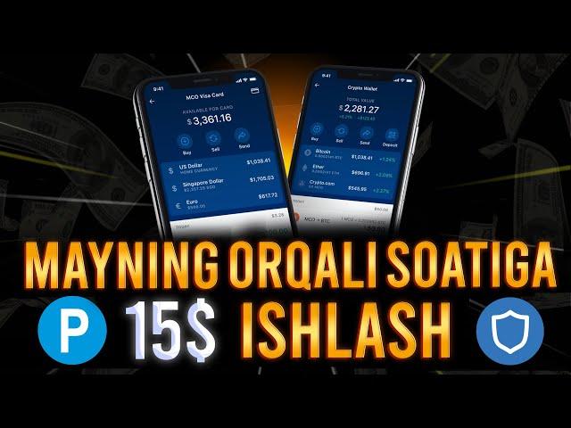 MAYNING ORQALI SOATIGA 15$ ISHLASH | INTERNETDA PUL ISHLASH 2023