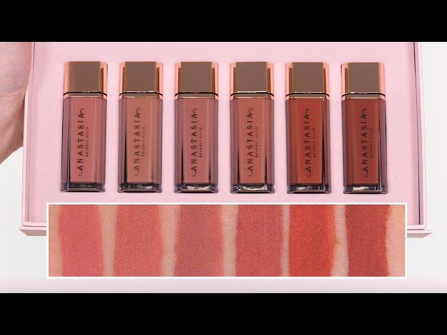 Anastasia Beverly Hills Lip Velvet Swatches | Shonagh Scott