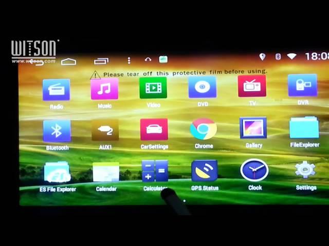 S160 Android How to Change Radio Area-Powered by WITSON