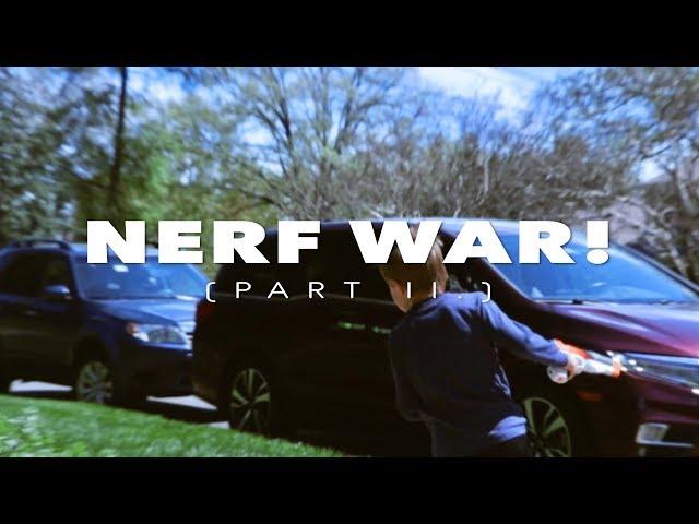 EPIC NERF FIGHT SCENE !!! (PART II.)