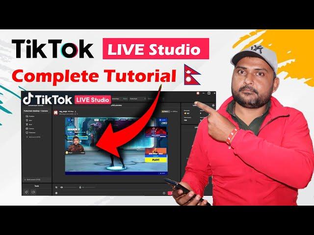 How To Use TikTok LIVE Studio? Live Stream On TikTok From PC | Complete Tutorial For Beginners 2023