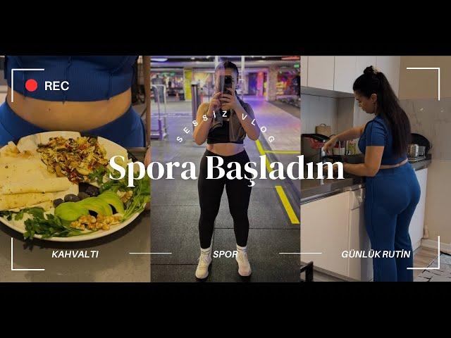 Sessiz Vlog l Yağ Kaybı İçin En İyi Kahvaltım l Spora Başladım