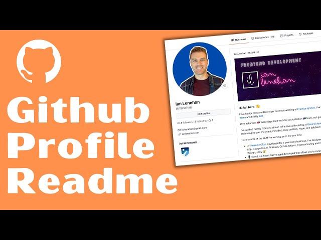 How to create an amazing Github Profile Readme | Use this when looking for a job as a web developer!