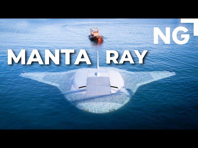 Northrop’s Autonomous 'Manta Ray' Drone Completes In-Water Test