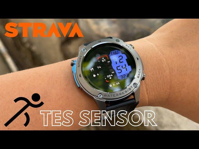 LOCK GPS GAK LAMA, STRAVA DAN REAL HR SENSOR | TES SENSOR SUPERCALLA DM56