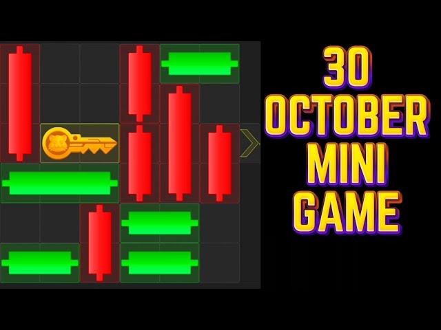 30 October Live Hamster Kombat Daily Mini-Game Puzzle Solved #hamstercombat #minigame#minipuzzle