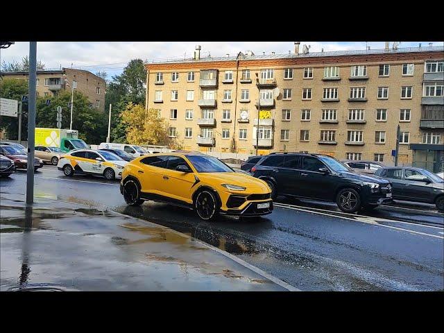 Supercars in Moscow 3 (September 2023) - Urus, GT3, M5 comp, TopCar Urus, Jaguar F Type & more